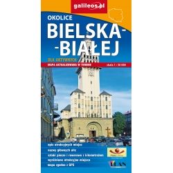 Okolice Bielska-Białej dla aktywnych - mapa papierowa