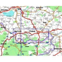 Biskupia Kopa i okolice - mapa papierowa