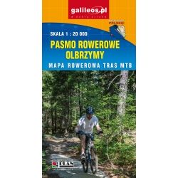 Single Track Pasmo Rowerowe Olbrzymy - Trasy rowerowe MTB - mapa papierowa