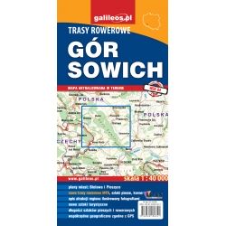 Trasy rowerowe Gór Sowich - mapa cyfrowa